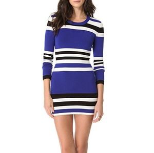 Torn by Ronny Kobo Cecilia Cruise striped dress